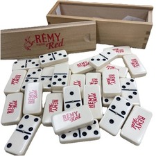 Vintage Rémy Red Domino Set – Liquor Promo w/ Box – Collectible picture