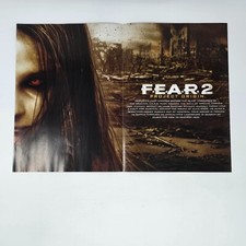 F.E.A.R. Fear 2 Xbox 360 PS3 PC Foldout Print Ad/Poster Promo Art picture