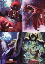 2007 SDCC Marvel Masterpieces San Diego Comic Con Exclusive Promo Set P1-P4 picture