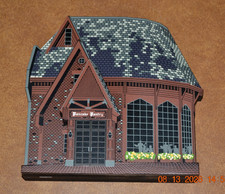 Sheila's Collectible Colonial Shelf Sitters 3D House PANCAKE PASTRY 1998 picture