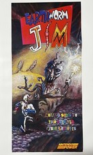 1994 Earthworm Jim SNES Video Game Poster 28x58cm Nintendo Power Gift Art NIN 65 picture
