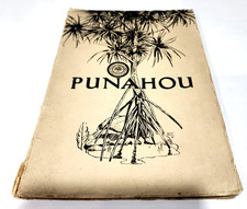 Antique 1924 1925 Punahou School Catalogue Honolulu Hawaii John Kelly Art Book picture