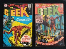 BROTHER POWER THE GEEK #1, #2 DC Comics, Joe Simon. Groovy Hippie Flower Power picture