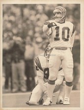 1983 Meadville Jim Breech Cincinnati Bengals Football Photo 6x8 picture