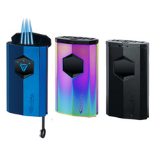 Vector Icon III Quad Torch Lighter USB Rechargeable Electric 12k ft Altitude picture