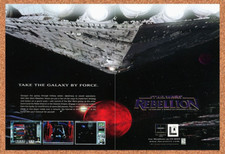 Star Wars Rebellion PC Original 1997 Ad - LucasArts Video Game Promo picture