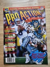 Vintage 1994 Pro Action Magazine Kickoff Issue Troy Aikman X-Men Wolverine NFL picture