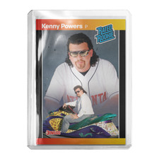 Custom Kenny Powers Eastbound & Down Novelty 1989 Baseball Card picture