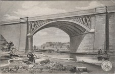 Nash Mill Bridge Kings Langley LNWR Railway Official Postcard c1905 Undivided picture