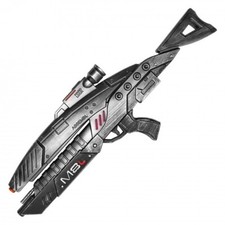 29 Inch Mass Effect Avenger M8 Foam Rifle Cosplay Halloween Costume prop picture