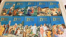 The Bible Story Arthur S. Maxwell Complete 10 Volume Set Hardcover Vintage picture