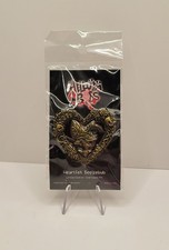 Helluva Boss Heartfelt Beelzebub Oversized 3D Heart Frame Enamel Pin Vivziepop picture