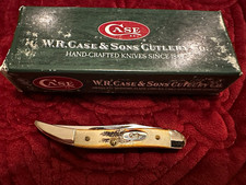 2002 Case XX 6.510096 SS Toothpick Bone Handle 1-Blade Pocketknife w/ Box picture