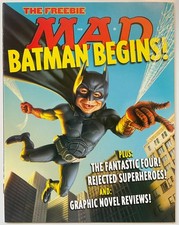 Mad Magazine The Freebie, Batman NY Comic Con 2005, Unfolded RARE FREE S/H 455 picture