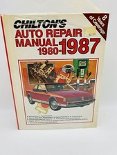 Chilton's Auto Repair Manual 1980-1987 Vintage NEW Sealed picture