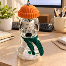 Starbucks Korea x Peanuts Pumpkin 2026 Snoopy Mug Tumbler Doll Pin Keychain picture