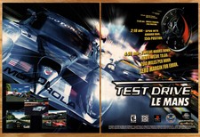 Test Drive Le Mans Racing Infogrames 2 Page Video Game Print Ads Poster Art 2000 picture
