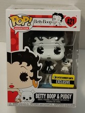 Funko Pop Betty Boop w/ Pudgy Black and White Exclusive-NEW picture