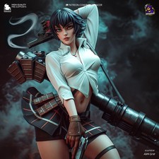 1:8 Lady Devil May Cry Fan Art UNPAINTED Resin Garage Kit picture