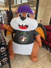 NEW 2026 Buc-ee's Halloween Lights up Inflatable Beaver with Wings picture