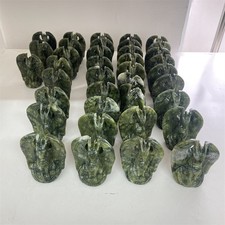 WHOLESALE PRICE About 6pcs Natural Xiuyan Jade Dragon Quartz Crystal Decor picture