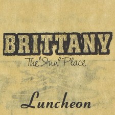 1970s Brittany Restaurant Menu E Washington Street Bloomington McLean County IL picture