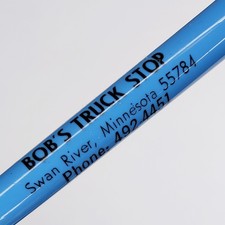 c1970s Swan River Minnesota Bob's Truck Stop Advertising Pen Services Gas MN G22 picture