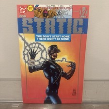 STATIC # 1 PLATINUM EDITION VARIANT (1993 DC Milestone) 1st Appearance NM Unread picture