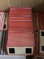Red Border Kodachrome Stereo Slides Lot of 25 Random Original 3D Stereoviews picture