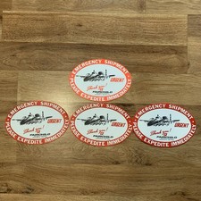 NOS Fairchild Republic A-10 Warthog Factory Shipping Label Decal Lot Edwards AFB picture