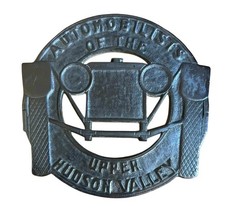 Badge auto car club USA Automobilists of The Upper Hudson Valley grille radiator picture