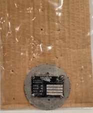 Lockheed P-38 Lightning Serial Number Production Tag Collectible Artifact picture