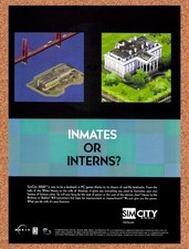 1999 Sim City 3000 PC Original Advertisement / Retro Promo v5 picture