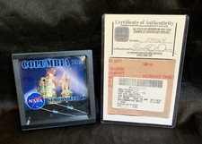 NASA Columbia Space Shuttle Authentic Semiconductors framed picture