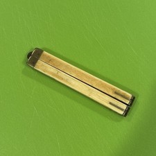 Rare Early Bone Folding Rule 12” Mini Ruler picture
