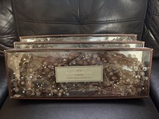 3x Vintage Restoration Hardware RH Silver Bead Wire Garland 6 Ft Original Boxes picture