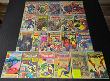 AnotherTime Lot of 21 Spider-Man Comic Books Vintage Amazing Spectacular Web of  picture