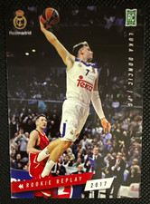 Generation Next Luka Doncic Rookie Replay RC Real Madrid Card #5 picture