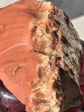 A Nice Chunk Of Red Chert Rough Specimen Ready For Collect Or Lapidary  picture