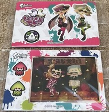Splatoon 2016 Bandai Squid Sisters Callie Marie Wafer Sticker Card 3