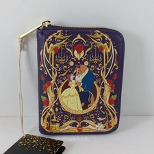 Loungefly Beauty and the Beast Ornate Baroque Wallet NWT Very Rare Exclusive picture