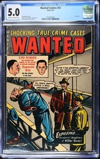 Wanted Comics #53 - Orbit 1953 CGC 5.0 Last issue. picture
