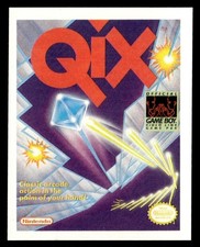 1992 Merlin Nintendo Sticker Album #271 Qix Cover picture