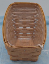 Longaberger 1992 Vegetable Basket with Protector – Handwoven Dresden, OH picture