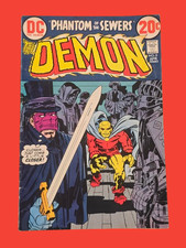 The Demon #8 1973 DC Comics Jack Kirby Phantom of the Sewers Etrigan picture