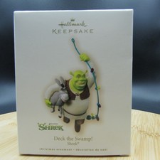 Hallmark Keepsake Shrek Deck the Swamp w/Donkey 2007 by Robert Chad picture