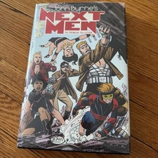 NEXT MEN: PREMIERE EDITION/VOLUME 1/John Byrne/IDW/Hardcover/Excellent picture