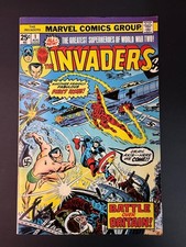 Invaders #1 Marvel Comics 1975 FN/VF picture