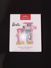 2025 Hallmark Keepsake Merriest Barbie Dream House Ornament w Box picture