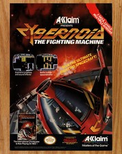 Cybernoid Fighting Machine Acclaim Nintendo NES - Video Game Print Ads 1989 picture
